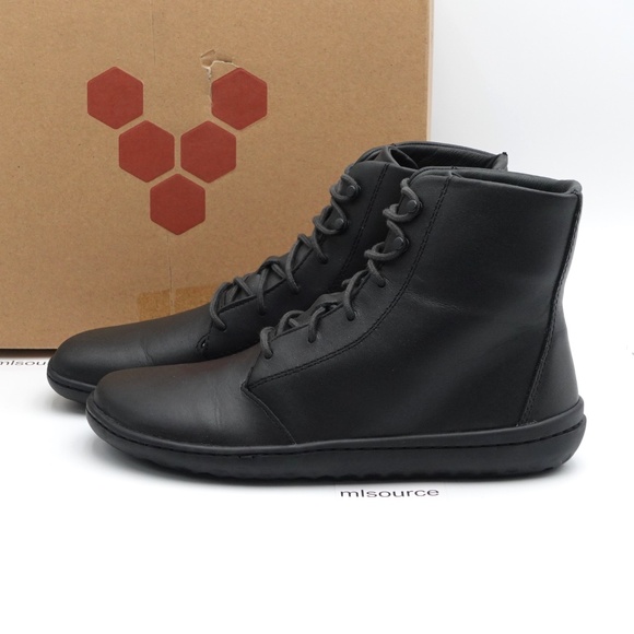 Vivo barefoot Shoes - NEW Women's Vivobarefoot Gobi Hi IV Barefoot Boots 203076-01 Black